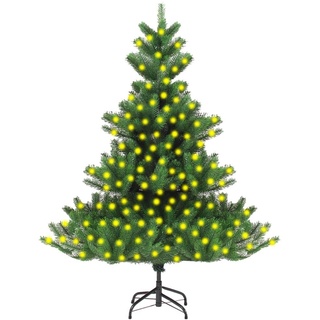 vidaXL Künstlicher Weihnachtsbaum Nordmanntanne Grün 210 cm