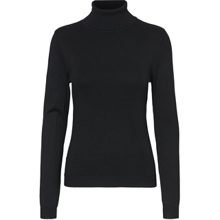 Vero Moda VMGLORY LS ROLLNECK BLOUSE NOOS Schwarz