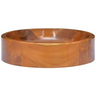 vidaXL Waschbecken Massivholz Teak 40x10 cm - Braun