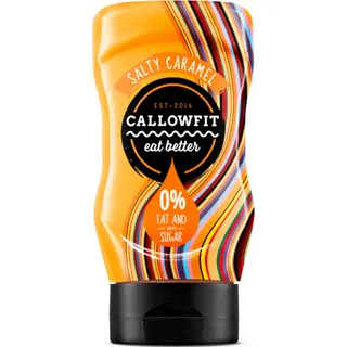 Callowfit Salty Caramel Sauce 300ml Süße Zero Low Carb Sauce