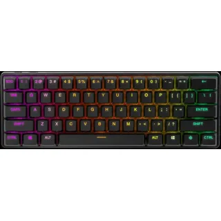 SteelSeries Apex Pro Mini Wireless Bluetooth®, Funk Gaming-Tastatur Deutsch, QWERTZ Schwarz