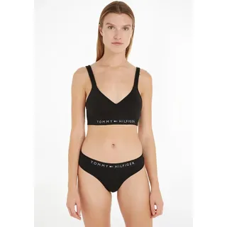 Tommy Hilfiger Damen Bralette Lift Stretch, Schwarz (Black), XL