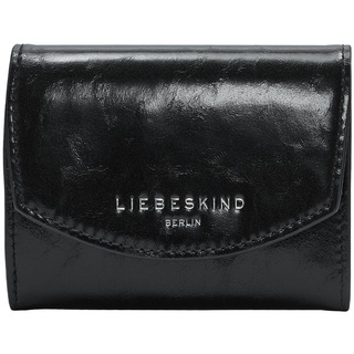 Liebeskind Berlin Damen Sadie Naplack Louisa Purse S, black Crinkle 402, S (HxBxT 8.5cm x 11cm x 2cm)