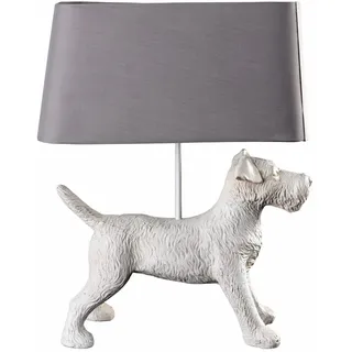 Palazzo Terrier Hundelampe Grau 3 St.