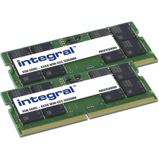 Integral 32GB (2 x 16GB) DDR5 RAM 4800MT/s SODIMM Laptop/Notebook/MacBook PC5-38400 Memory | DDR5 RAM 32GB | DDR 5 | 32GB RAM | 32 GB RAM | DDR 5 32GB | DDR5 32GB | Arbeitsspeicher DDR5