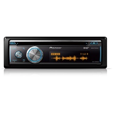 Pioneer DEH-X8700DAB-AN, 1-DIN-Autoradio, CD-Tuner mit FM und DAB+, Bluetooth, MP3, USB und AUX-Eingang, RGB – Beleuchtung, Bluetooth, Smart Sync App, 5-Band Equalizer, Spotify, inkl. DAB-Antenne