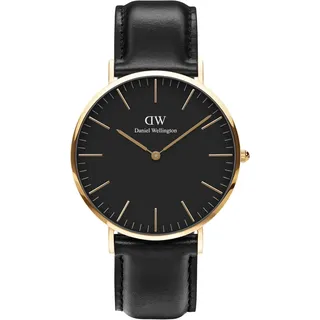 Daniel Wellington Classic Quarz Leder 40 mm DW00100544