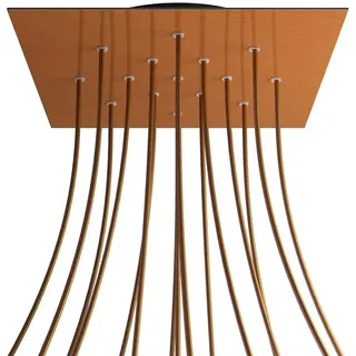 Creative Cables Krovnq4015f108 Xxl Rose-one Square Satin Kupfer Rosa Set - Multicolor - 400 mm