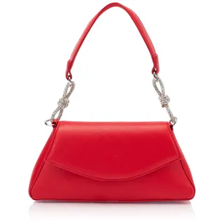 paino Women's Abendtasche Damen Clutch, Rot