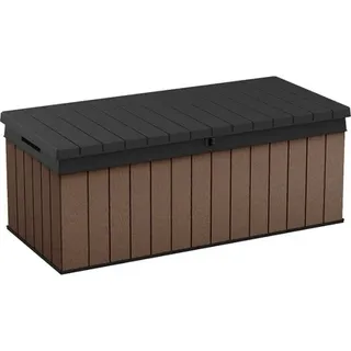 Gartenbox Darwin 380 L - 143 x 65 x 55 cm - Braun - Braun