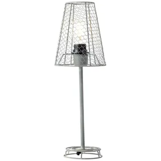Brilliant Tischleuchte Anger Beton Grau max. 40W E27 ohne Leuchtmittel mit Schalter - Grau