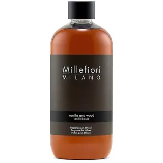 Millefiori Milano Nachfüller Für Reed Diffuser Vanilla & Wood Raumdüfte 500 ml