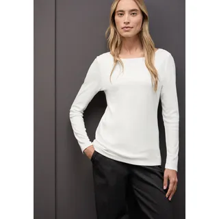 STREET ONE Langarmshirt »Style Lanea« mit U-Boot Ausschnitt