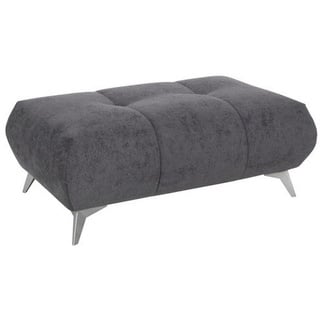 hom'in Hom`in Hocker, Schwarz, - 120x43x70 cm, Stoffauswahl, Wohnzimmer, Hocker, Sitzhocker