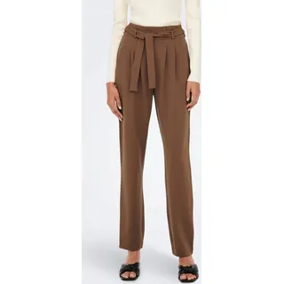 Elegante Stoffhose High Waist Marlene Pants mit Reißverschluss JDYTANJA | M / 30L - Braun
