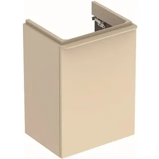 Geberit Smyle Square Handwaschbecken Unterschrank, 500351, 442x617x356mm, mit eine Tür, linksöffnend, 500.351.JL.1 - Grau