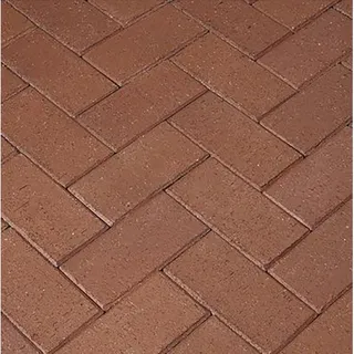 Pflasterklinker Brandenburg Rot 10 x 20 x 5,2 cm