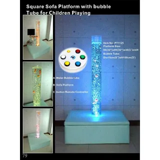 Wasser Wände Säule Wasserwand Spielecke Kinderzimmer Beleuchtung Wassersäulen - Transparent