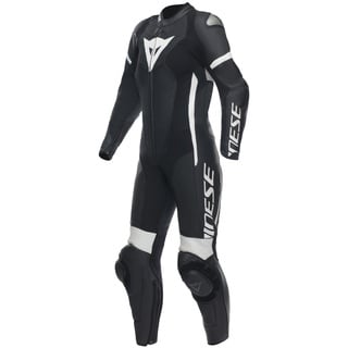 Dainese Grobnik 1-tlg. schwarz/schwarz/weiß 46