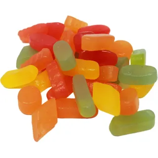 Weingummi zuckerfrei Mischung mit Fruchtgeschmack 4fach sortiert 300g