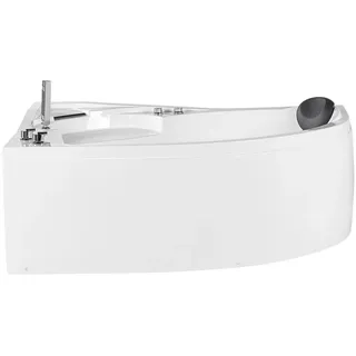 Beliani Whirlpool-Badewanne mit Tür 100 x 150 x 80 cm (Neiva)