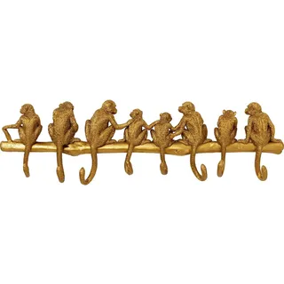 Kare Wandgarderobe Monkey 22 x 70 x 6 cm Gold