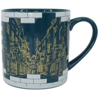 Harry Potter HALF MOON BAY Tasse – Diagon Alley – Arbeitstasse – 325 ml Becher für Erwachsene
