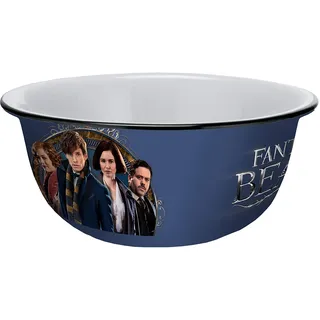 Gedalabels Müslischale Fantastic Beasts Emaille-Optik 400ml | Harry Potter | Fantastische Tierwesen | Cerealienschale | Schale