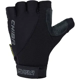 Chiba Rollstuhlhandschuhe Argon Premium II halboffen 1 St schwarz