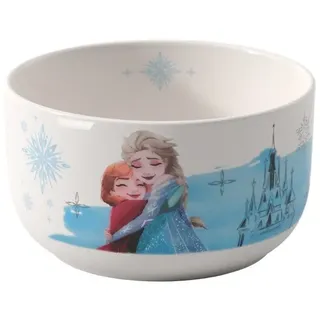Villeroy & Boch - Disney Frozen Kinder-Müslischale, Spülmaschinenfest, Mikrowellensicher, Schüssel für Kinder, Premium Porzellan