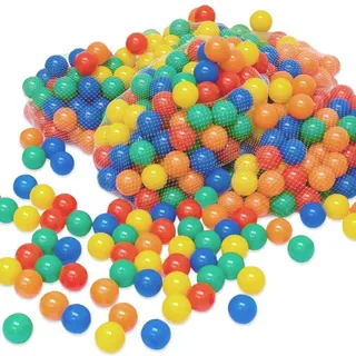 LittleTom BÄLLEBAD-BÄLLE 300 Stück, bunt, 6 cm
