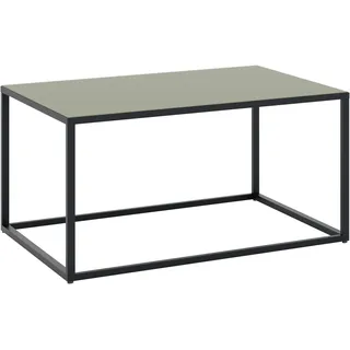 Set One by Musterring Reno Graphit Schwarz/Olivegrün Glas 100 x 50 x 60 cm