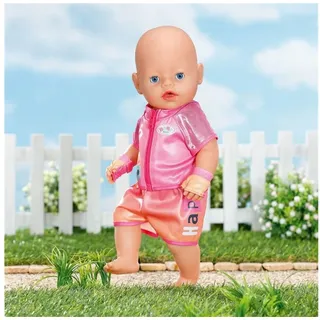 Zapf Creation Puppenkleidung Fahrrad Outfit Rosa (43 cm)