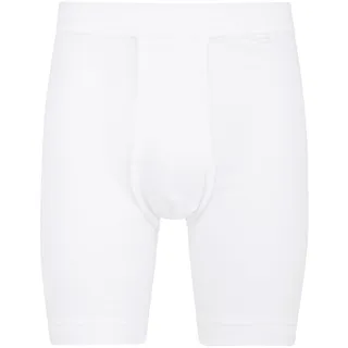 CALIDA Cotton 1:1 Boxershorts, extra lang Herren, Feinripp, mit Softbund und längerem Bein