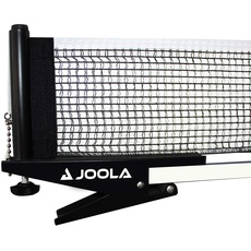 Joola Premium Tischtennisnetz und Pfosten Set – tragbar und einfach aufzubauen, 182,9 cm Regulierung Größe Ping Pong Federklemme Netz