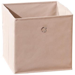 Mid.you Faltbox , Beige , Metall, Kunststoff , 31.5x31x31.5 cm , faltbar , Ordnen & Aufbewahren, Kleideraufbewahrung, Faltboxen & Hängeaufbewahrung