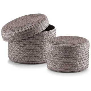 Zeller Present, Aufbewahrungskorb, Korb-Set (2 x)