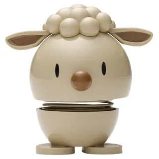 Hoptimist Lamm, Osterdeko, Niedliche Tischdeko zu Ostern, Kleine Ostergeschenke Erwachsene, Frühlingsdeko Innen, 7,2 x 5,8 x 7,4 cm, Latte