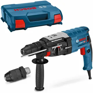 Bosch GBH 2-28 F inkl. Zusatzhandgriff, Tiefenanschlag, Schnellwechselbohrfutter, Handwerkoffer 0611267600