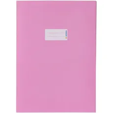 Bild Heftumschlag glatt rosa mit Beschriftungsfeld, aus 100 & Buch-Cover 1 Stück(e) Pink