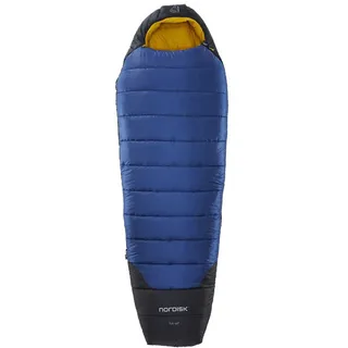 Nordisk Puk -10° Mummy True Navy / Mustard Yellow / Black - Extra lang