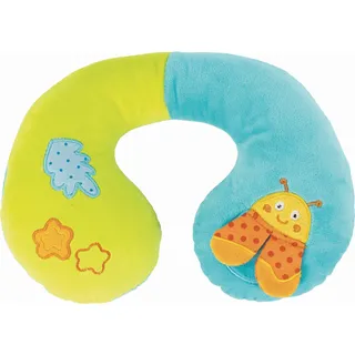 My Baby Lou Babynackenkissen , Blau, Grün , Textil , Füllung: Polyester , 20x29 cm , weich und anschmiegsam, formstabil , Heimtextilien, Kopfpolster & Bettdecken, Kopfkissen, Nackenkissen