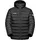 IN Hooded Jacket Men Wasserabweisende Winterjacke für Herren Leichte Steppjacke Outdoor Daunenjacke Warme Gefütterte Jacke mit Kapuze L