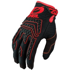 O'NEAL | Fahrrad- & Motocross-Handschuhe | MX MTB DH FR Downhill Freeride | Langlebige, Flexible Materialien, Silikonprint für Grip | Sniper Elite Glove | Erwachsene | Schwarz Rot | Größe L