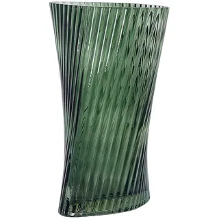 Beliani Blumenvase Glas grün Marpissa , Mode , 26 cm , Dekoration, Vasen, Glasvasen