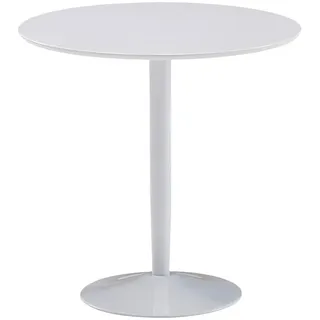 Wohnling Esstisch Ø 75 cm weiß
