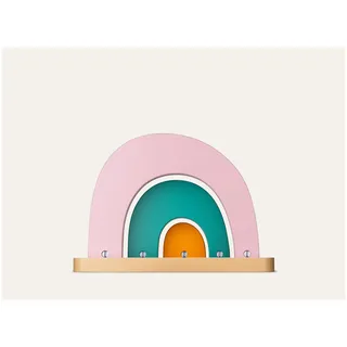 Tonies Kinderregal Mini Standregal 28 x 19,8 x 14 cm Holz mehrfarbig