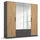 Drehtürenschrank StyleUp 181 x 197 x 54 cm Grau