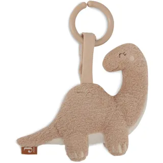 jollein Babyspielzug Roarsome - Zum Aufhängen - Kinderwagen Spielzeug - Babyschale Spielzeug - Kinderwagen Zubehör - Dinos und Blatt