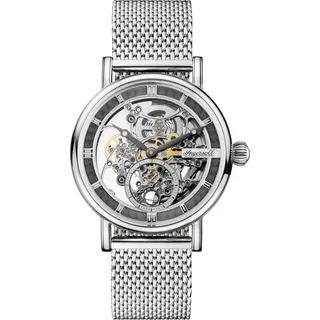 Ingersoll I00405B The Herald Automatik Herrenuhr 40mm 5ATM - Silber